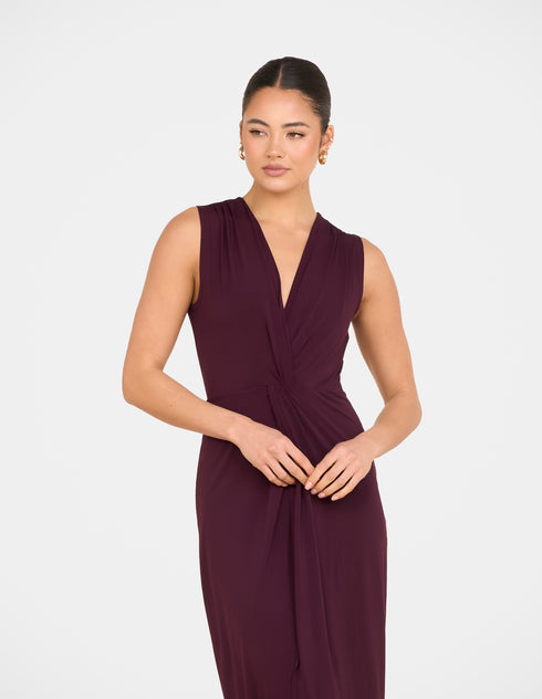 Opal Twist Front Gown